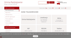 Desktop Screenshot of bip.radziejowice.pl